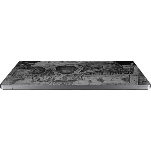 Alchemy Carta Skull Sketch Universal Laptop 16.6in (13.4 x 9.7in) Skin